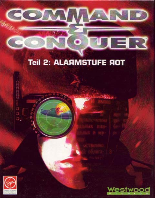 Command And Conquer - Red Alert — box-2D (DE)
