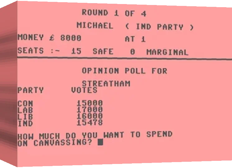 Election Game, The — box-3D (EU)