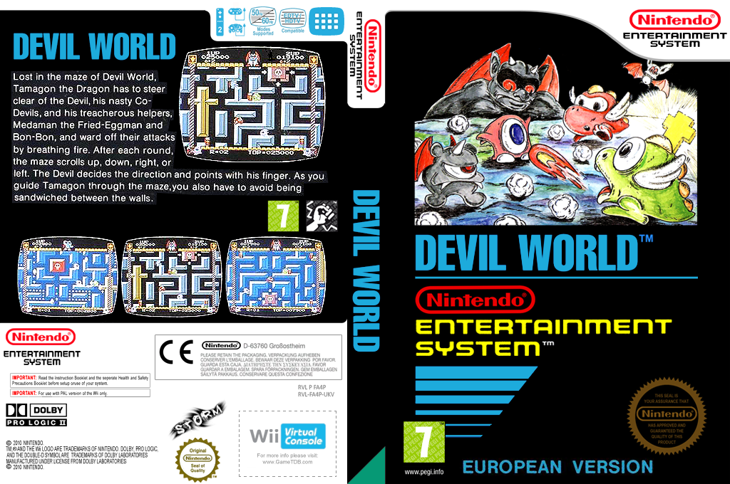 Devil World — box-texture (EU)