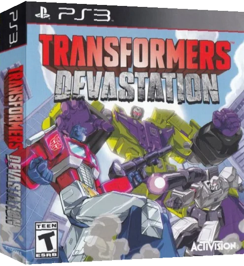 Transformers - Devastation — box-3D (US)