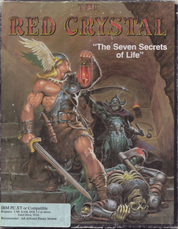 Red Crystal - The Seven Secrets Of Life, The box art