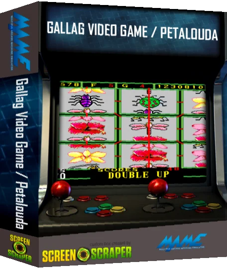 Gallag Video Game / Petalouda — box-3D (SS)