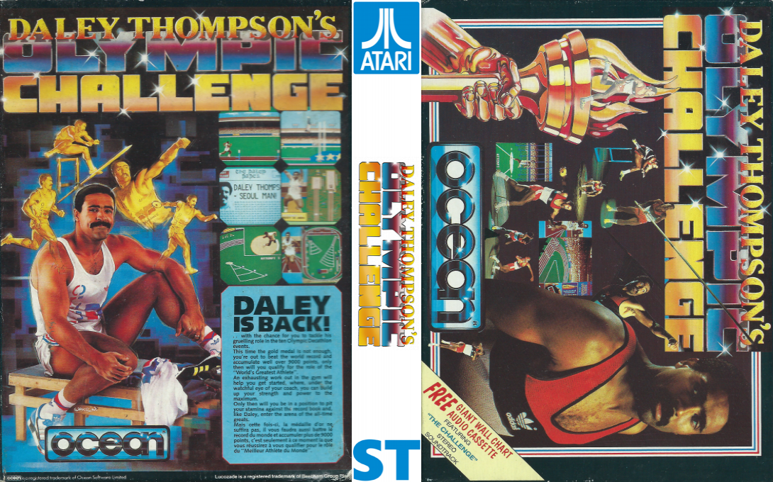 Daley Thompson's Olympic Challenge — box-texture (EU)