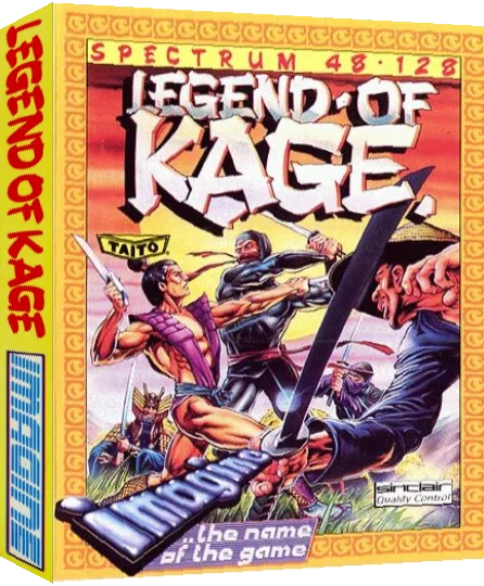 Legend Of Kage, The — box-3D (EU)
