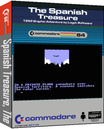 The Spanish Treasure — box-3D (CUS)