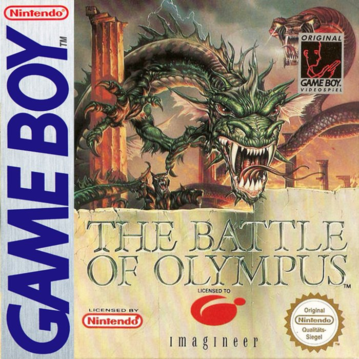Battle Of Olympus, The box art