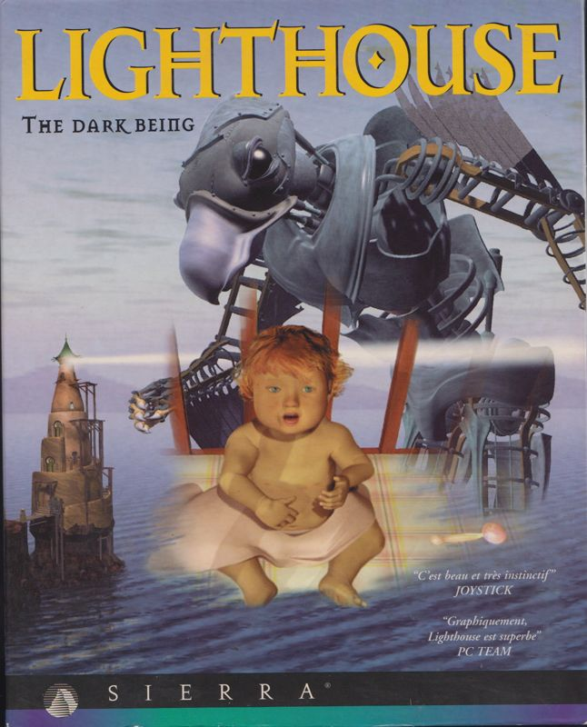 Lighthouse - The Dark Being — box-2D (FR)
