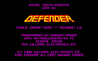 Defender box art
