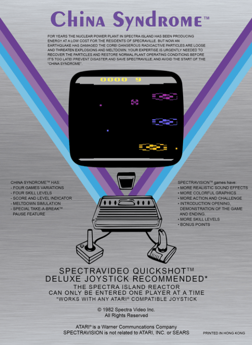 China Syndrome — box-2D-back (US)