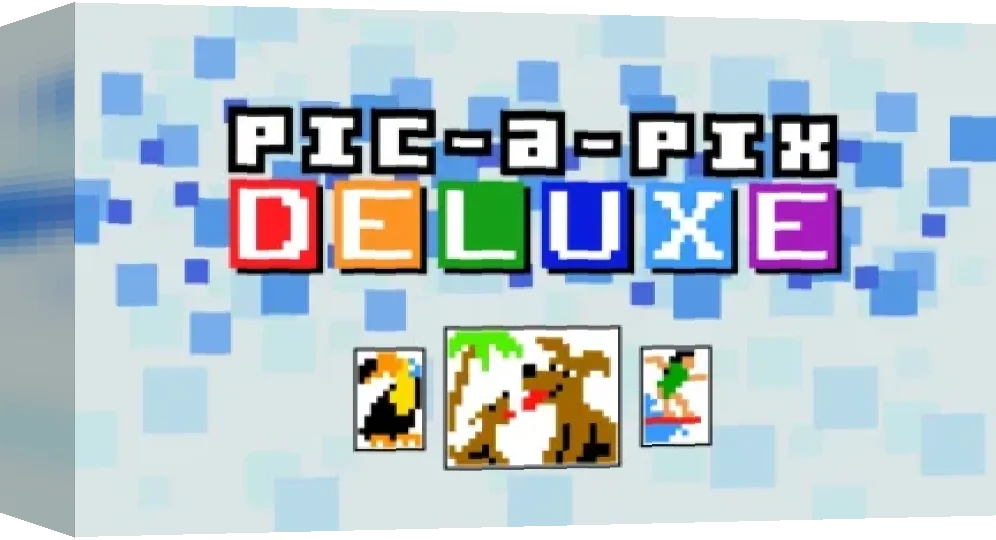 Oekaki Puzzle Pic A Pix Deluxe — box-3D (WOR)