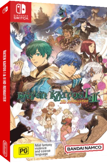 Baten Kaitos I & II HD Remaster — box-3D (AU)