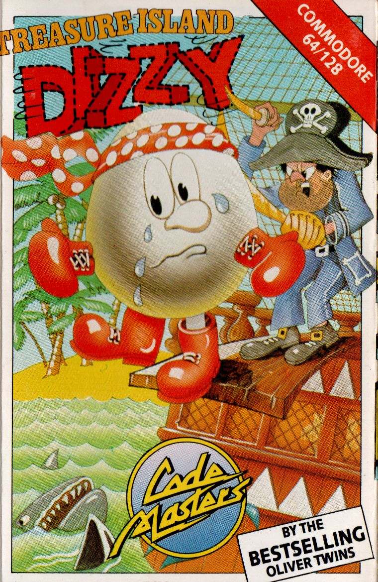 Dizzy 2 - Treasure Island Dizzy box art