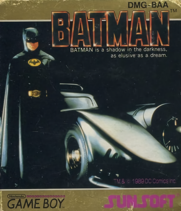Batman - The Video Game — box-2D (JP)