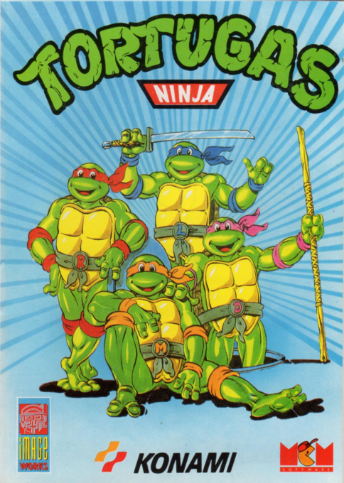 Teenage Mutant Hero Turtles — box-2D (SP)