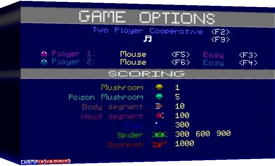Champ Centipede — box-3D (WOR)