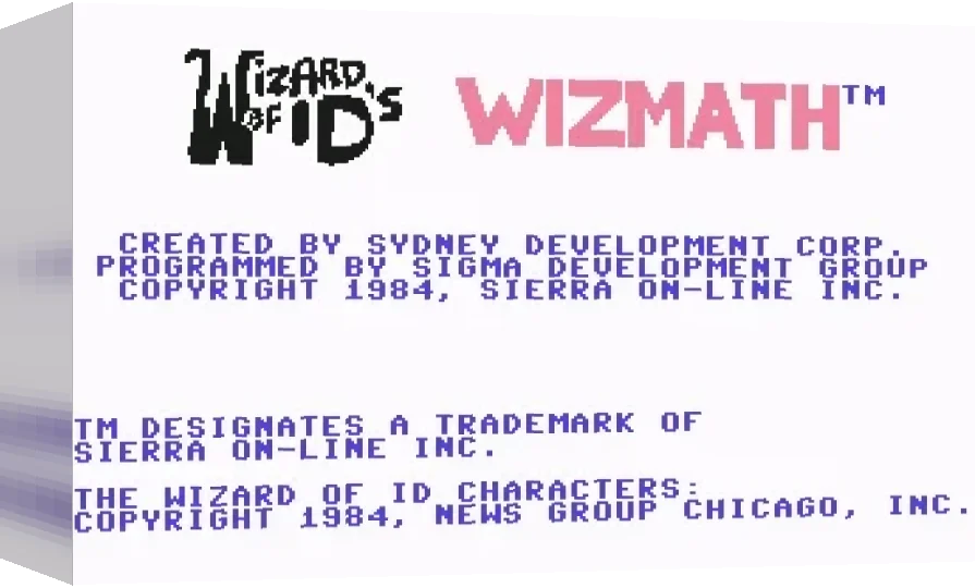 Wizard of Id's Wizmath — box-3D (WOR)