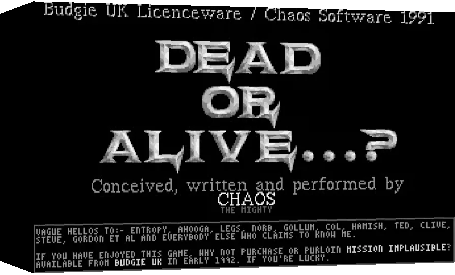 Dead Or Alive — box-3D (WOR)
