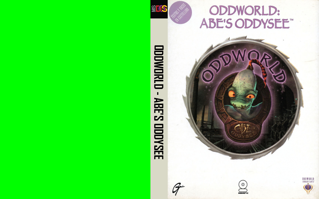 Oddworld - Abe's Oddysee — box-texture (SP)
