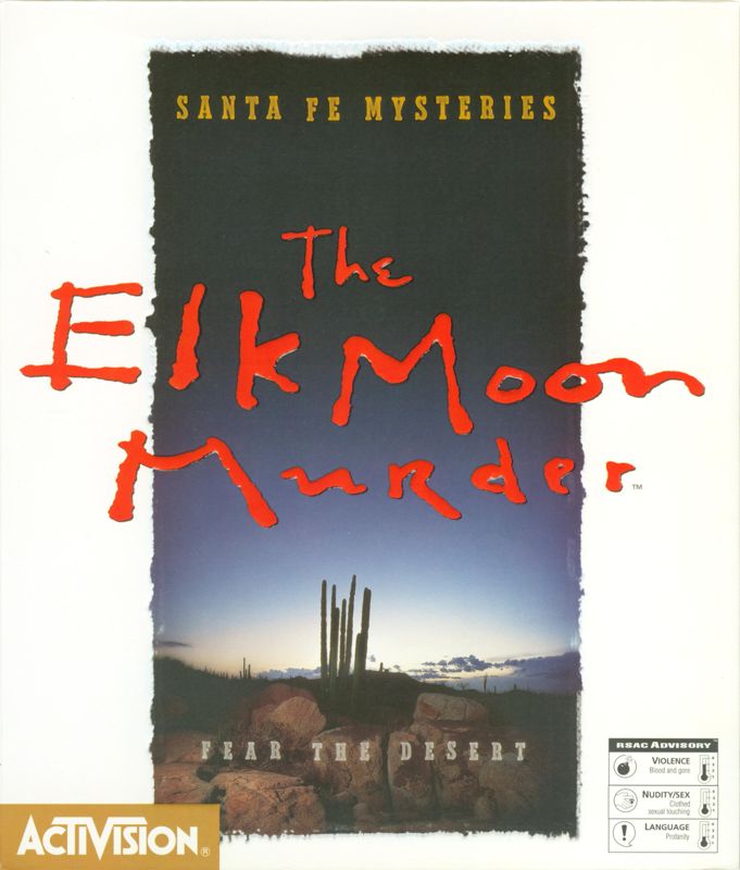 Santa Fe Mysteries: The Elk Moon Murder box art