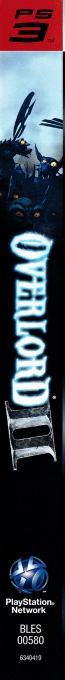 Overlord II — box-2D-side (EU)