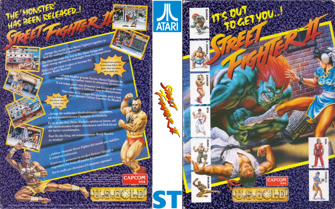 Street Fighter 2 — box-texture (EU)