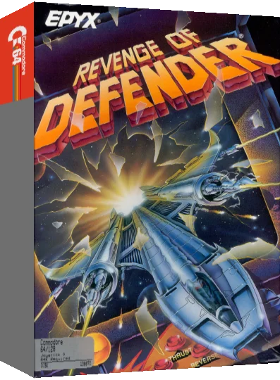Revenge of Defender — box-3D (US)