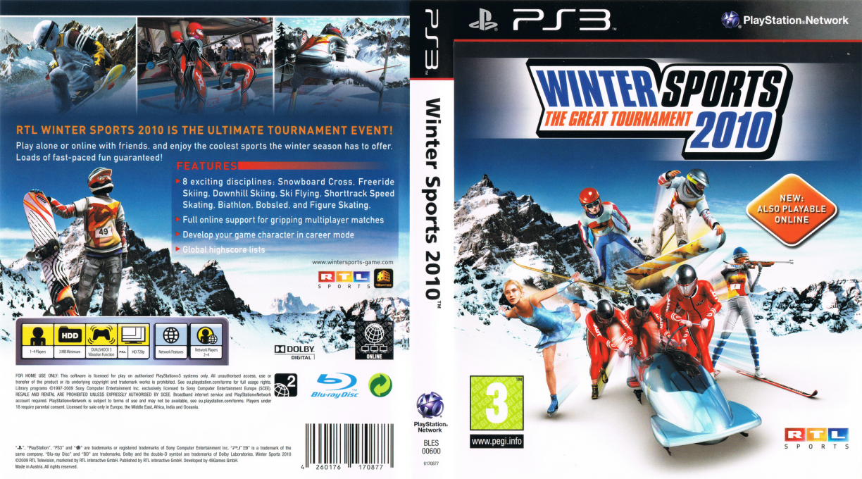 Winter Sports 2010 - The Great Tournament — box-texture (EU)