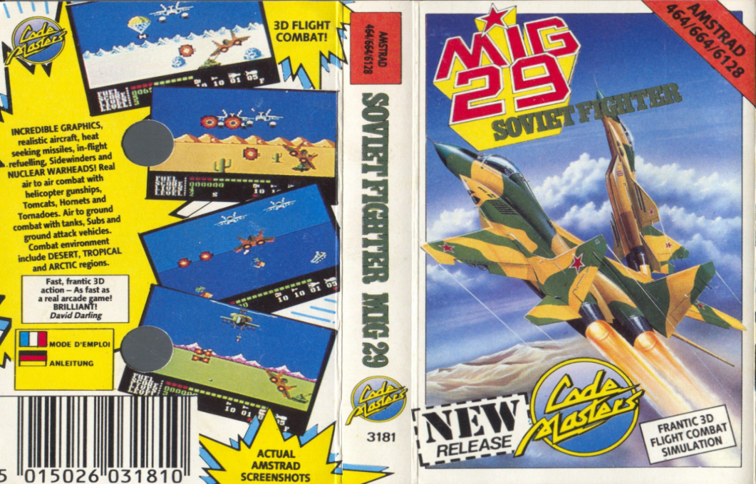 Mig-29 Soviet Fighter — box-texture (EU)