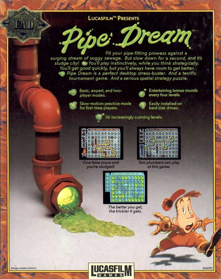 Pipe Mania — box-2D-back (US)