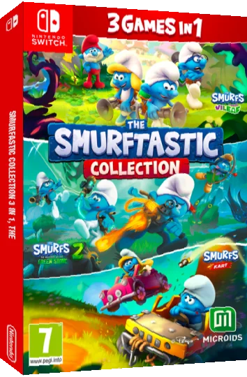 Smurfastic Collection 3 in 1, The — box-3D (EU)