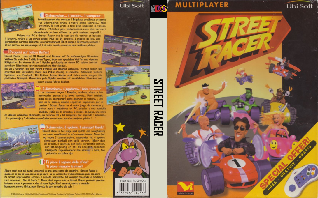 Street Racer — box-texture (EU)