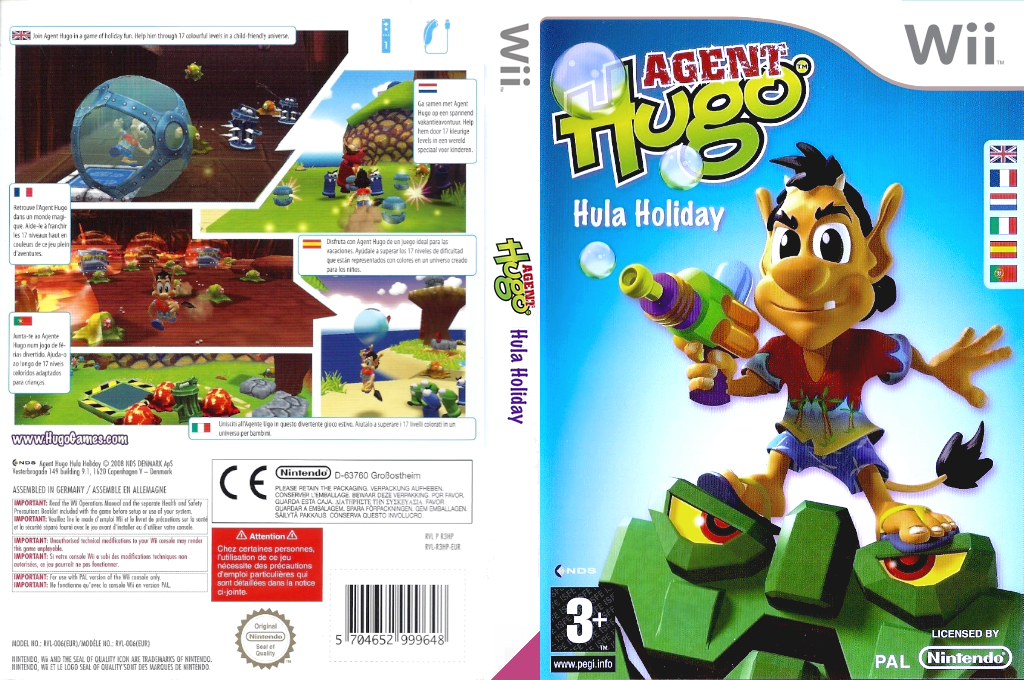 Agent Hugo - Hula Holiday — box-texture (EU)