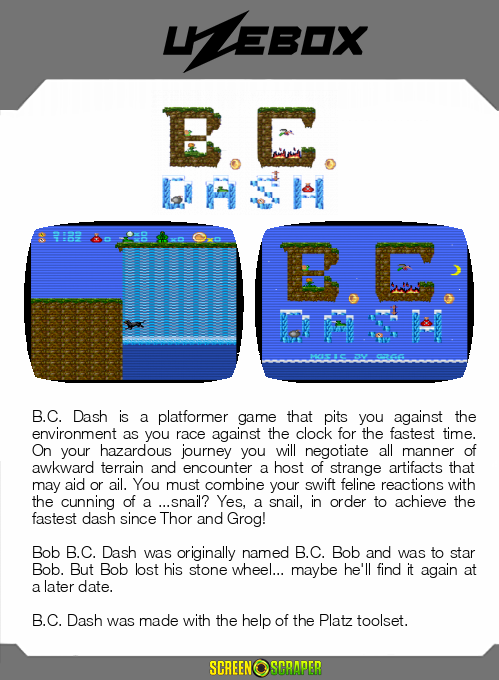 B.C. Dash — box-2D-back (SS)