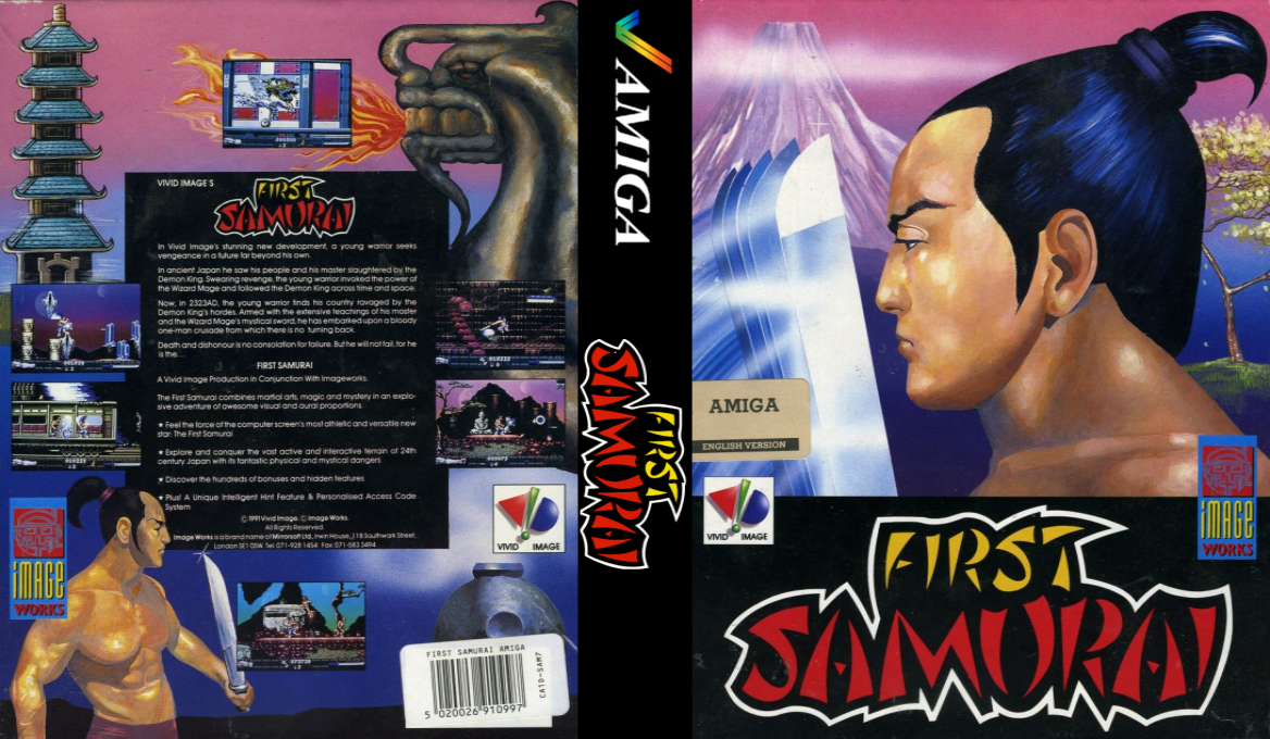 First Samurai — box-texture (EU)