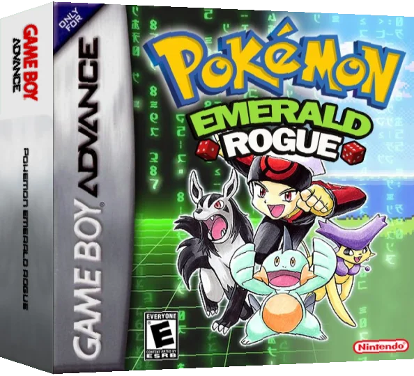 Pokémon Emerald Rogue — box-3D (US)
