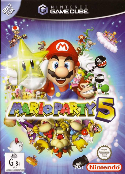 Mario Party 5 — box-2D (AU)