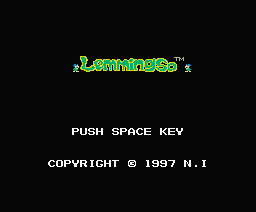 Lemmings — sstitle (WOR)