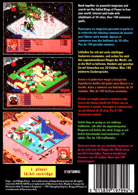 Rings of Power — box-2D-back (EU)