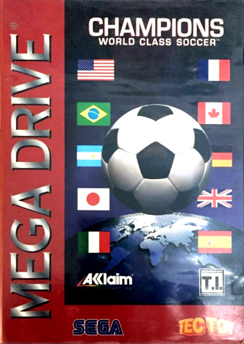 Champions World Class Soccer — box-2D (BR)