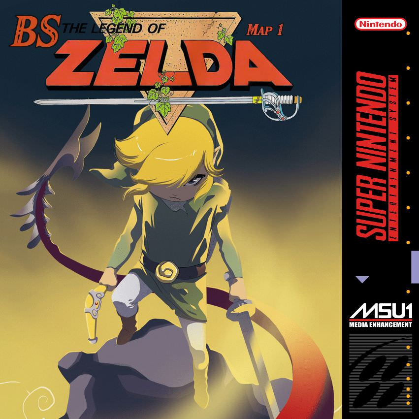 Bs The Legend Of Zelda Map 1 box art