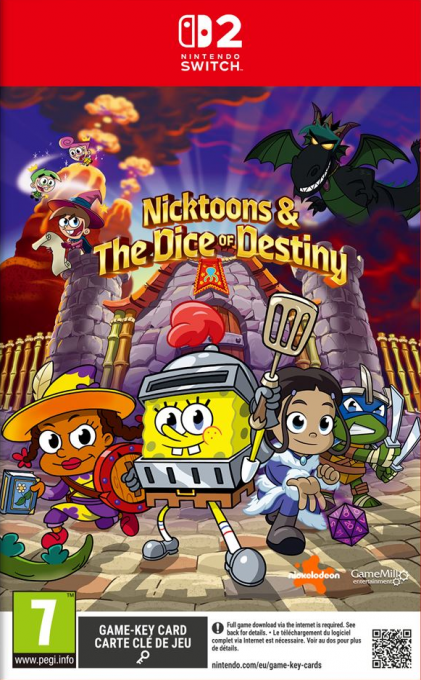 Nicktoons & The Dice of Destiny box art