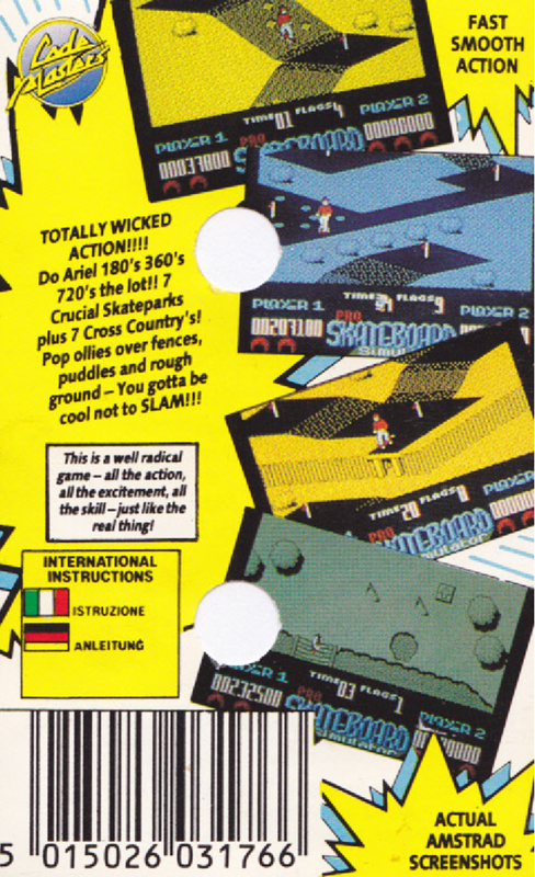 Pro Skateboard Simulator — box-2D-back (EU)