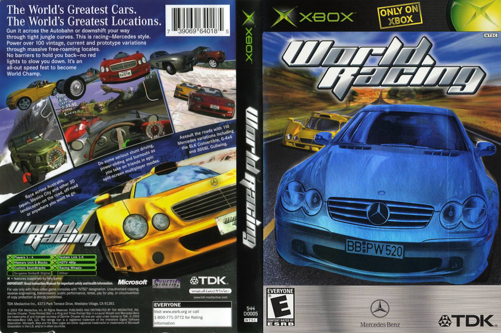 World Racing — box-texture (US)