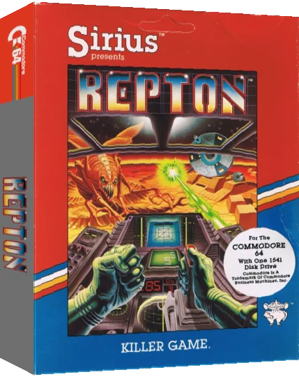 Repton — box-3D (US)