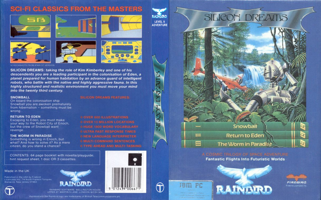 Silicon Dreams — box-texture (EU)