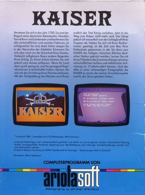 Kaiser — box-2D-back (DE)