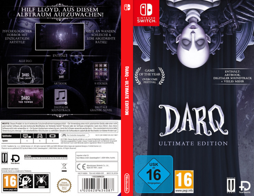 DARQ - Ultimate Edition — box-texture (DE)