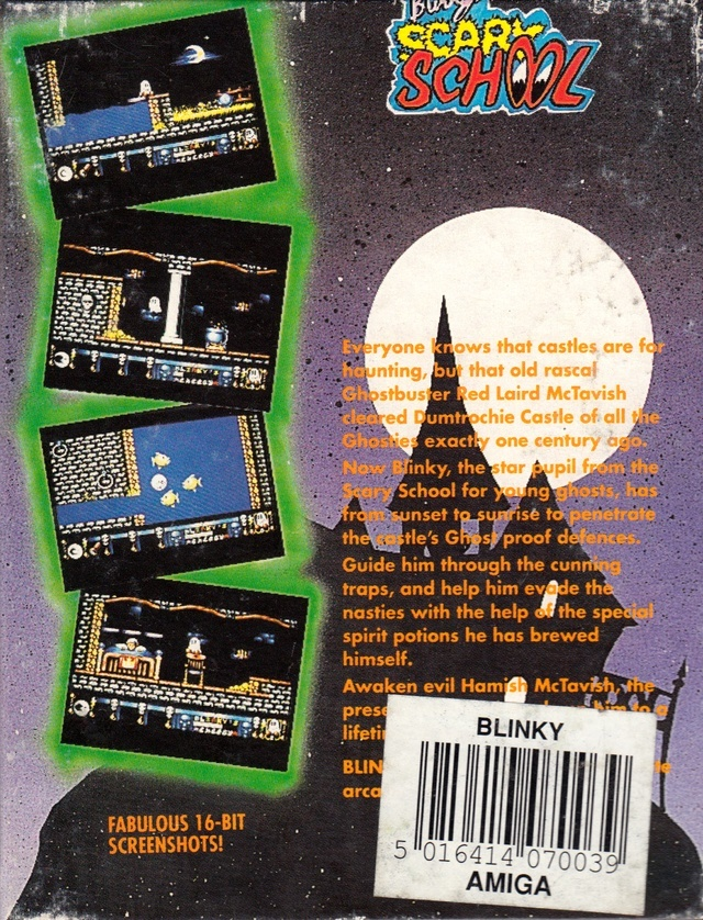 Blinky's Scary School — box-2D-back (WOR)