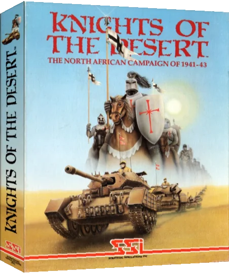 Knights of the Desert — box-3D (US)