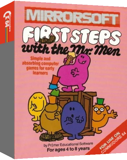 First Steps with the Mr. Men — box-3D (EU)